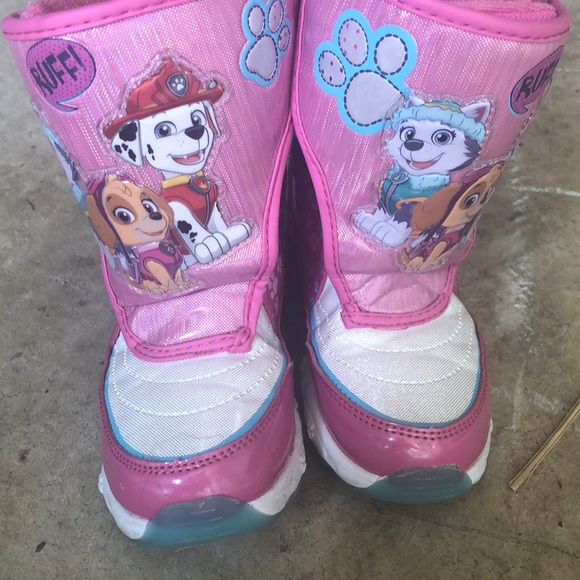 paw patrol Other - Paw patrol winter boots size 11